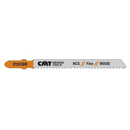 Cmt Orange Tools JIG SAW BLADES WOOD/FINE STRAIGHT, 25 Pack, 25PK JT101BR-25